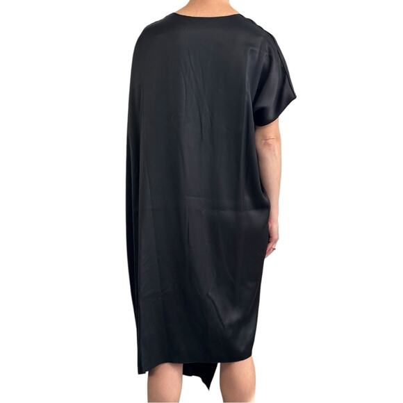 The Row Asymmetrical Split Tunic size 2 Black High Right Slit - Picture 4 of 15